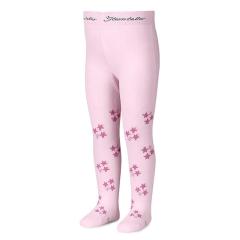 Mädchen Strumpfhose mit glitzernden Sternen, rosa - 8701720 