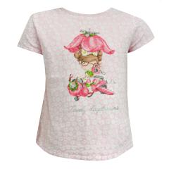 Mächen T-Shirt mit Aufdruck, rosa - 1055 