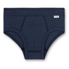 Sanetta  Slip in Feinripp-Qualität aus 100% Organic Cotton, marine- 301100 