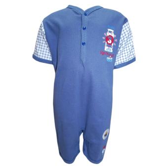Overall Jungen Schlafanzug, blau 