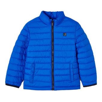 Jungen Windjacke langarm Steppjacke, Jacke, gesteppt, gefüttert, Futter, einfarbig, Taschen, blau - 3.420 