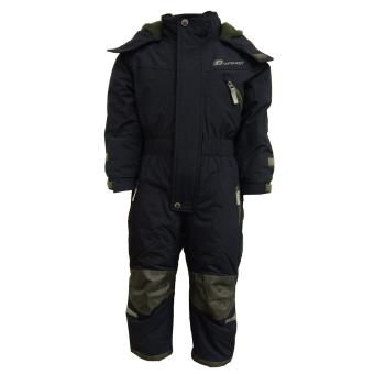 Outburst Baby Kinder Funktions-Skioverall Schneeanzug gefüttert wasserdicht 10.000 mm Wassersäule atmungsaktiv winddicht, dunkelblau – 3713980, Größe 116 116 | dunkelblau | 