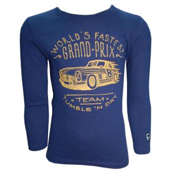 Jungen Shirt Langarm, dunkelblau 
