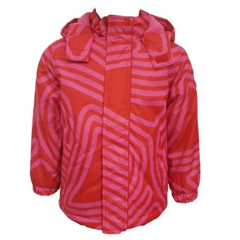 Mädchen Jacke Anorak Winterjacke Kapuzenjacke mit Fleece, rot - 6820417 