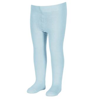 Jungen Strumpfhose mit Baumwollmischgewebe und Komfortbund, einfarbig, hellblau - 8601630-hellb 