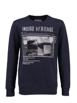 Sweater Pullover Jungen Indigo Heritage, dunkelblau 