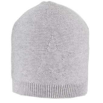 Sterntaler GOTS Strickmütze mit Stirnmotiv "Stern" aus 100% Bio-Baumwolle - 4702071 