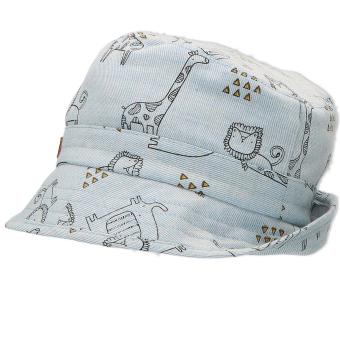Jungen Fischerhut Hut Sonnenhut, bedruckt "Safari", gefüttert Futter Batist, UV Schutz 50+, hellblau - 1612250-hellb 