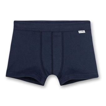 Sanetta Jungen Feinripp-Shorts auf 100% Organic Cotton mit Softbund, dunkelblau - 333577 