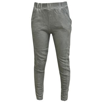 modische Stoffhose Mädchen, grau 