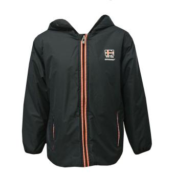 Jungen Funktionsjacke 10.000mm Wassersäule atmungsaktiv Plüschfutter, dunkelblau 