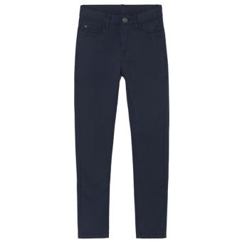 Jungen Jeanshose lang, einfarbig, Slim Fit, 5 Taschen, festlich, dunkelblau - 520db, Größe 164 164 | dunkelblau | 
