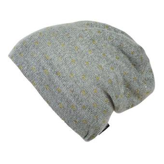 Jungen Mütze Wintermütze Slouch-Beanie Strick, Grau - 4421817-rauch 