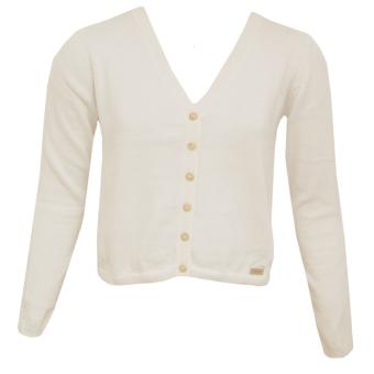 Mädchen festliche Sweatjacke, cremefarben, Größe 110 110 | cremefarben | 