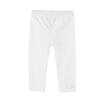Mayoral Mädchen Piraten Leggings aus nachhaltiger Baumwolle, weiß - 723 