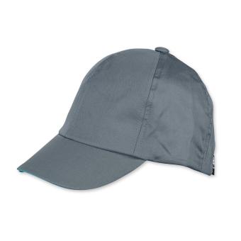 Jungen Basecap Schirmmütze einfarbig, graublau- 1531540gb 