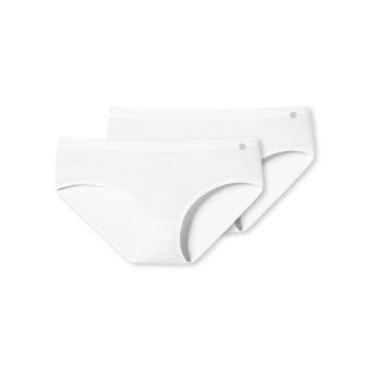 Mädchen Unterhose 2er Pack Panty, weiß - 159449 