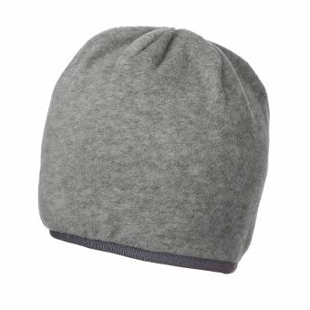 Jungen Mütze Wintermütze Beanie Fleece, grau - 4521815 