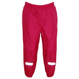 Mädchen Regenhose Matschhose Fleecefutter wasserundurchlässig, pink 
