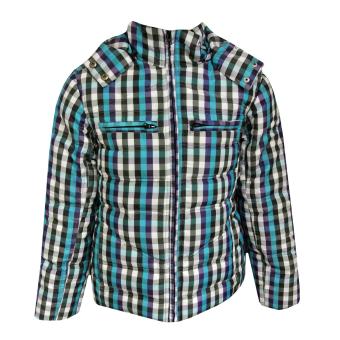 Mädchen Winterjacke Steppjacke wasserabweisend winddicht, türkis 