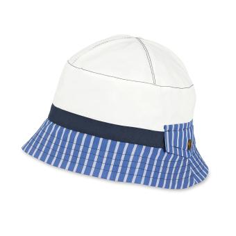 Jungen Fischerhut blau-weiß gestreift, blau - 1621850 