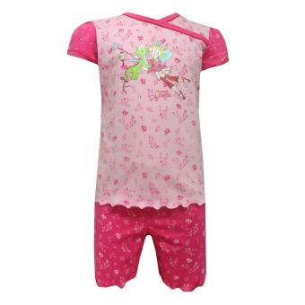Schlafanzug kurzarm Mädchen Prinzessin Lillifee, pink 