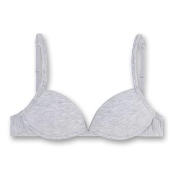 Sanetta Mädchen Soft Cup Bra, grau - 344667 