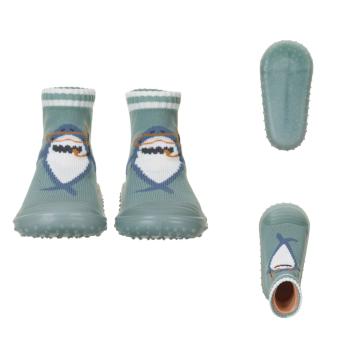 Adventure-Socks mit Motiv Hai, dunkelgrün - 8362302 