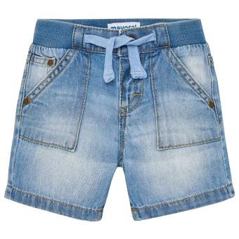 Mayoral Jungen Kurze Hose Bermuda, jeansblau - 203084 