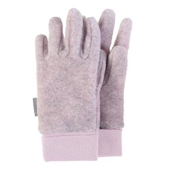 Mädchen Handschuhe Fingerhandschuhe Microfleece, rosa grau mel. – 4331410Größe 5 5 | rosa mel. | 