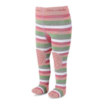 Baby Mädchen Strumpfhose mit Po-Motiv Herz, lachs - 8651789 