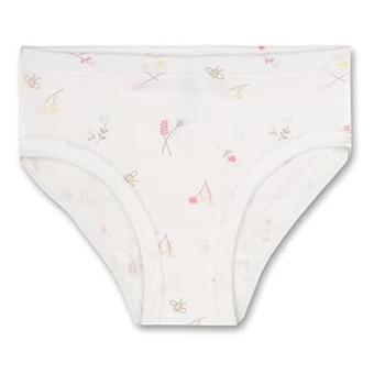 Sanetta Mädchen-Jazzpant mit Alloverprint "Blumen"aus 100% Bio-Baumwolle, weiß - 335980 