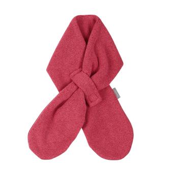 Mädchen Schal gefüttert Fleece mit Klettverschluss, rot - 4201400 