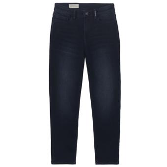 Jungen Jeans lang, einfarbig, jeansblau - 6.565 