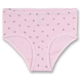 Mädchen Slip Pantys Unterhosen mit Schleifenmotiv, rosa - 334075 