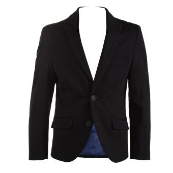 Blazer Jacke Jungen festlicher Jungenblazer, schwarz, Größe 188 188 | schwarz | 