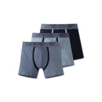 Jungen Unterhosen Shorty 3-er Set, blau (sortiert) - 161362 