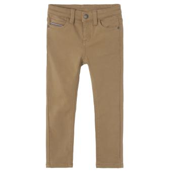 Mayoral Jungen Slim Fit Hose, nachhaltige Stoffhose "Cool Pants", braun - 4.591, Größe 128 128 | braun | 