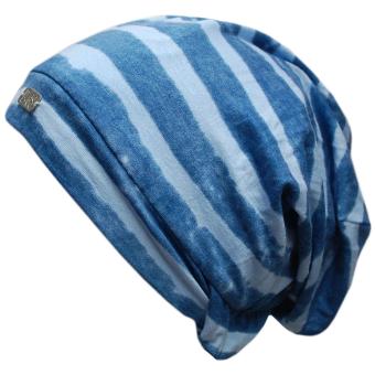Mädchenmütze Stoffmütze Mütze, blau 