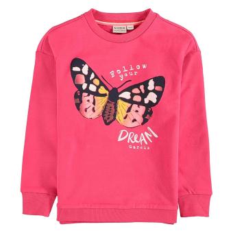 Garcia Mädchen Sweater bedruckt- Pink-U04461 