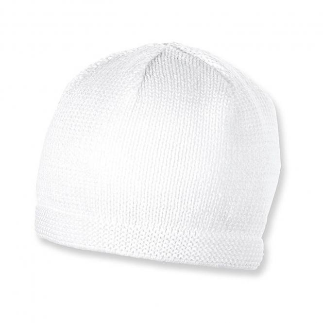 Beanie Strickmütze Mütze Erstlingsmütze Mädchen, weiß - 1701411-weiss 