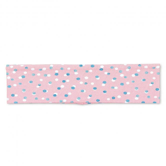 Mädchen Stirnband Punktemotiv, rosa - 1801900-zartr 