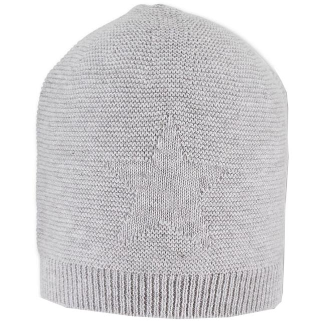 Sterntaler GOTS Strickmütze mit Stirnmotiv "Stern" aus 100% Bio-Baumwolle - 4702071 