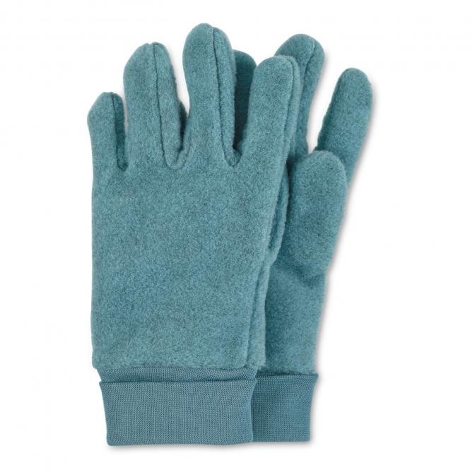 Kinder Baby Jungen Handschuhe Fingerhandschuhe aus Microfleece einfarbig , türkis -4331410 -Größe 3 3 | tuerkis mel. | 