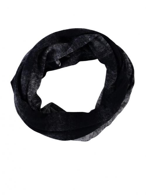 Schaltuch Jungen gemustert, schwarz - X63442 