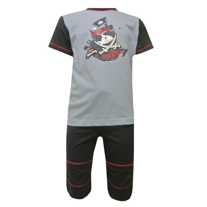 Captn Sharky - Jungen Schlafanzug, blau 