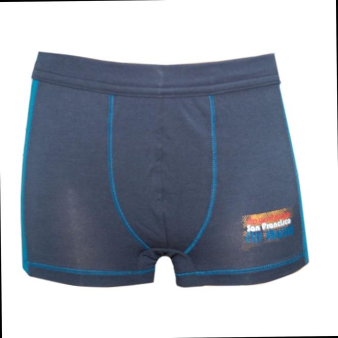 Jungen Shorty Boxershorts Unterhose, dunkelblau 