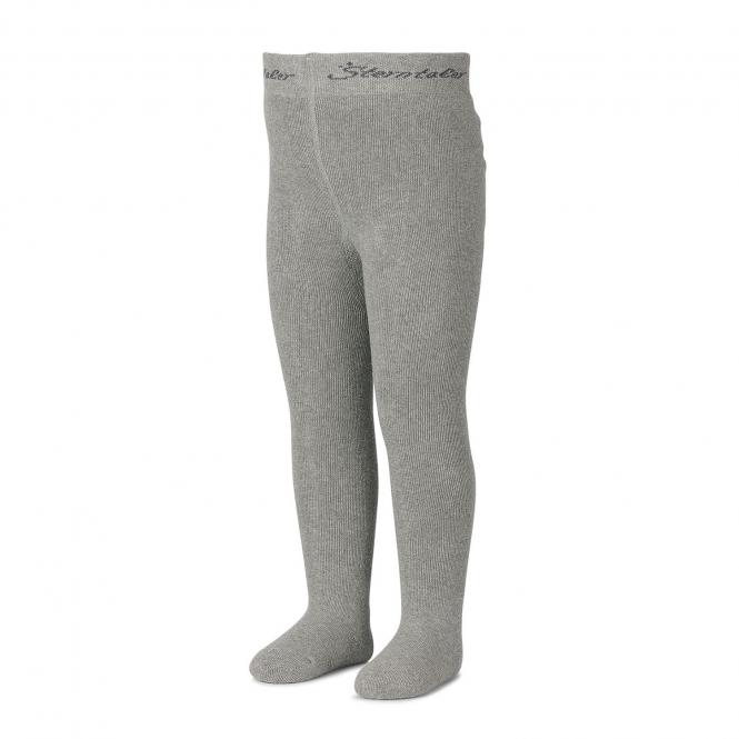 Jungen Strumpfhose Thermo-Strumpfhose einfarbig, silber mel. - 8721400 