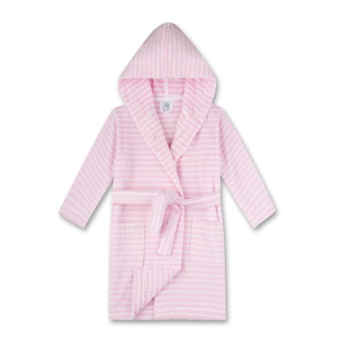 Sanetta Mädchen-Bademantel in Frottee-Qalität aus Oeko-Tex, rosa - 233055 