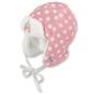 Baby Mädchen Mütze Fliegermütze zum binden, Punkte, von Sterntaler, rosa - 4401722 